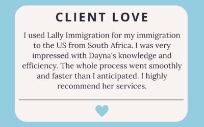 Client Review – Marriage Based Green Card