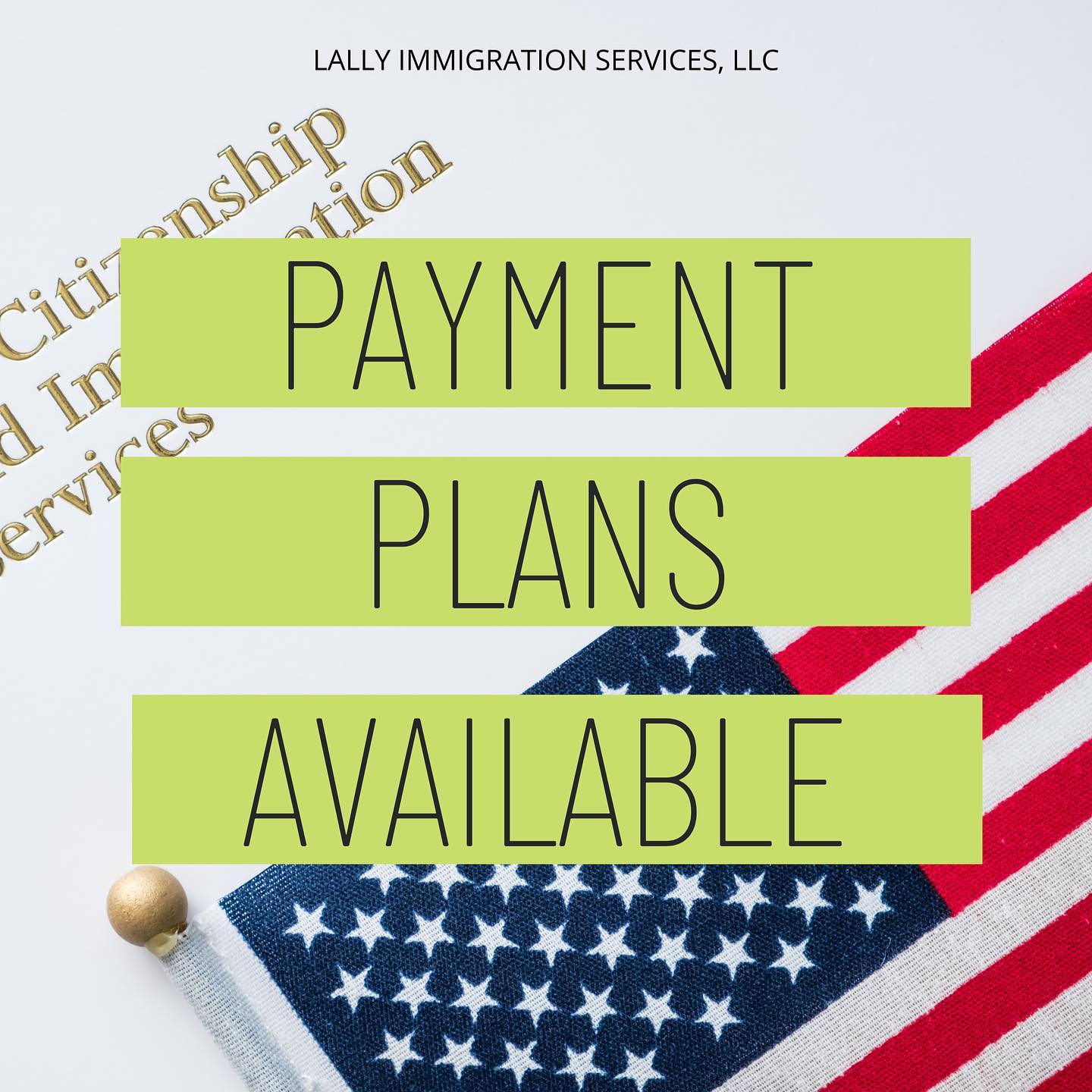 Payment Plans Marriage-Based Green Card