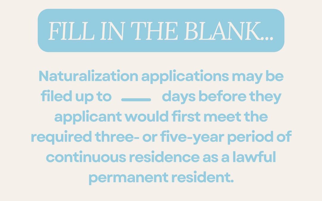 Naturalization Application