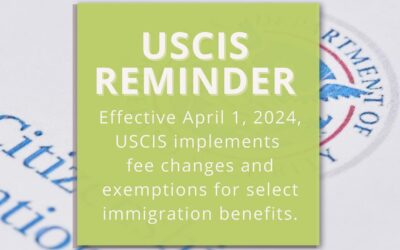 USCIS Fee Increase