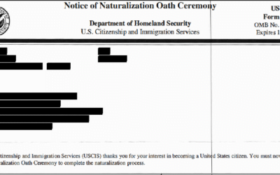 How Long Does It Take USCIS To Schedule Oath Ceremony?