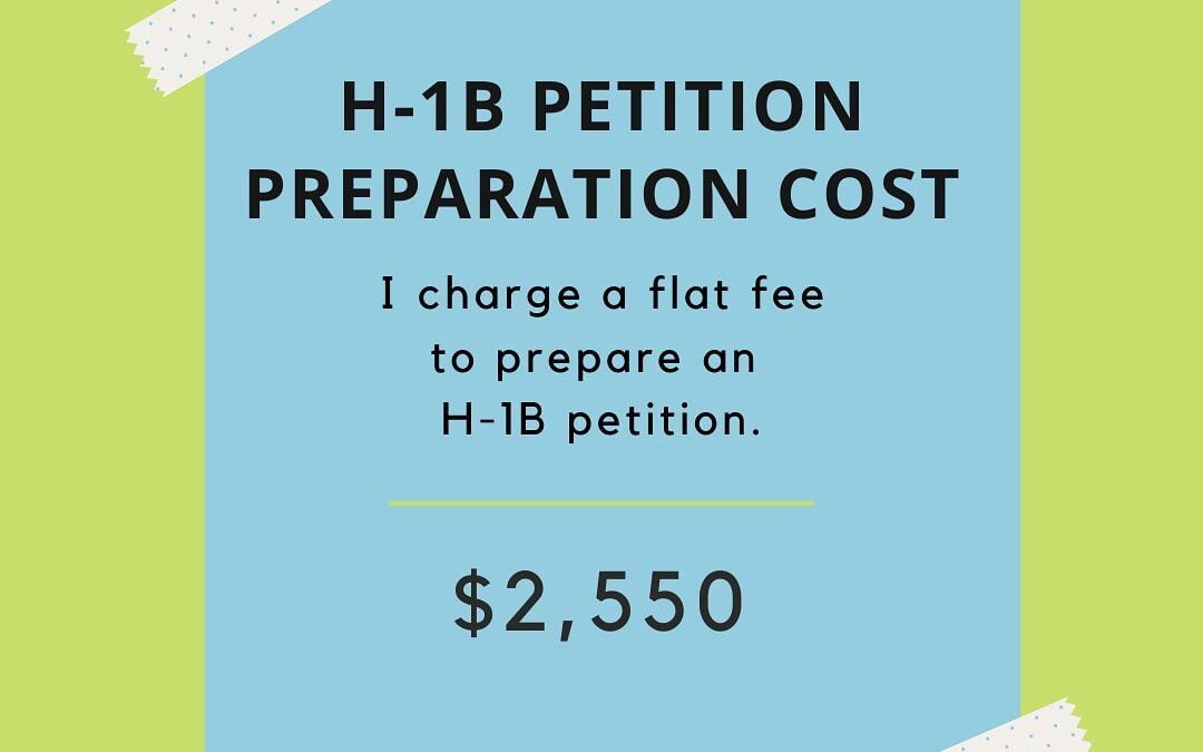H-1B Petition Costs