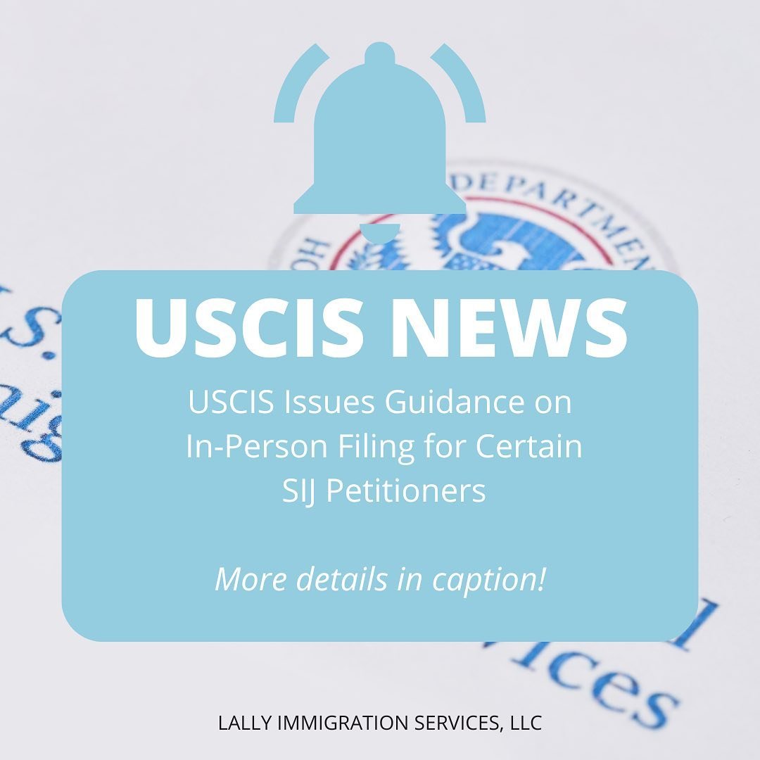 USCIS Update Form I-360