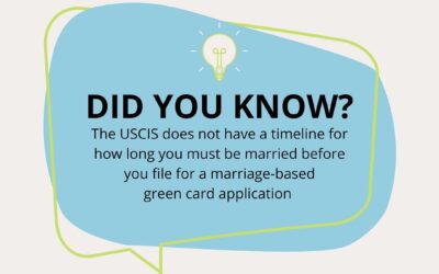 Marriage-Based Green Card Guidance