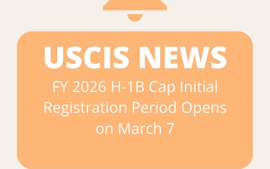 FY 2026 H-1B Cap