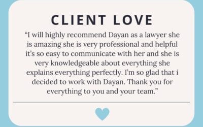 Immigration Lawyer Client Review 