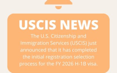 USCIS – FY 2026 H-1B Visas