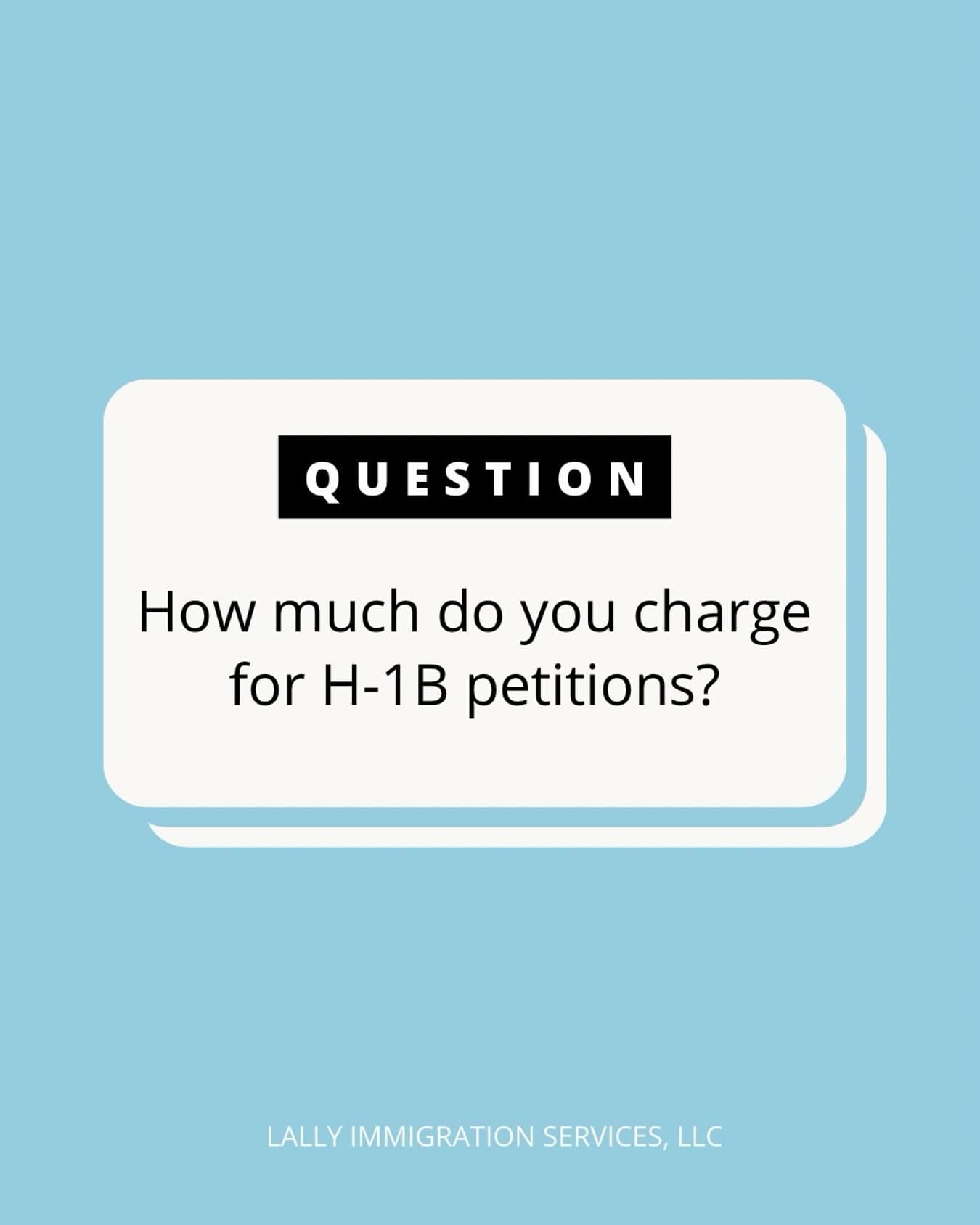 H-1B Petition Filing Fee