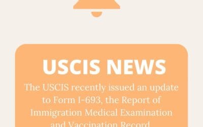 USCIS Update: Form I-693