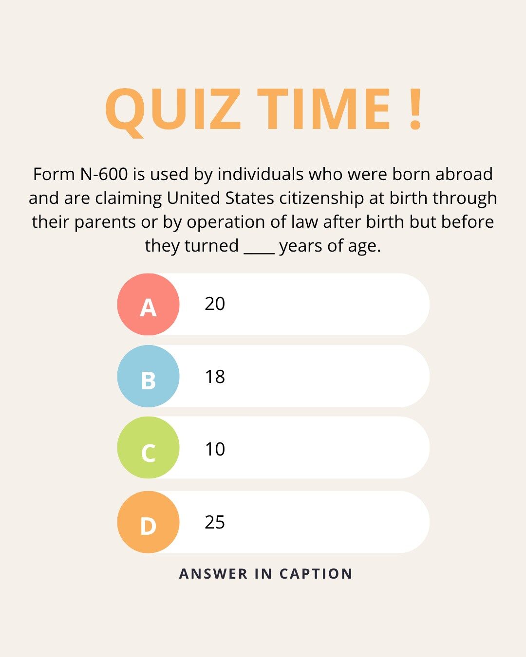 Form N-600, Application for Certificate of Citizenship