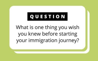 Starting your Immigration Journey 