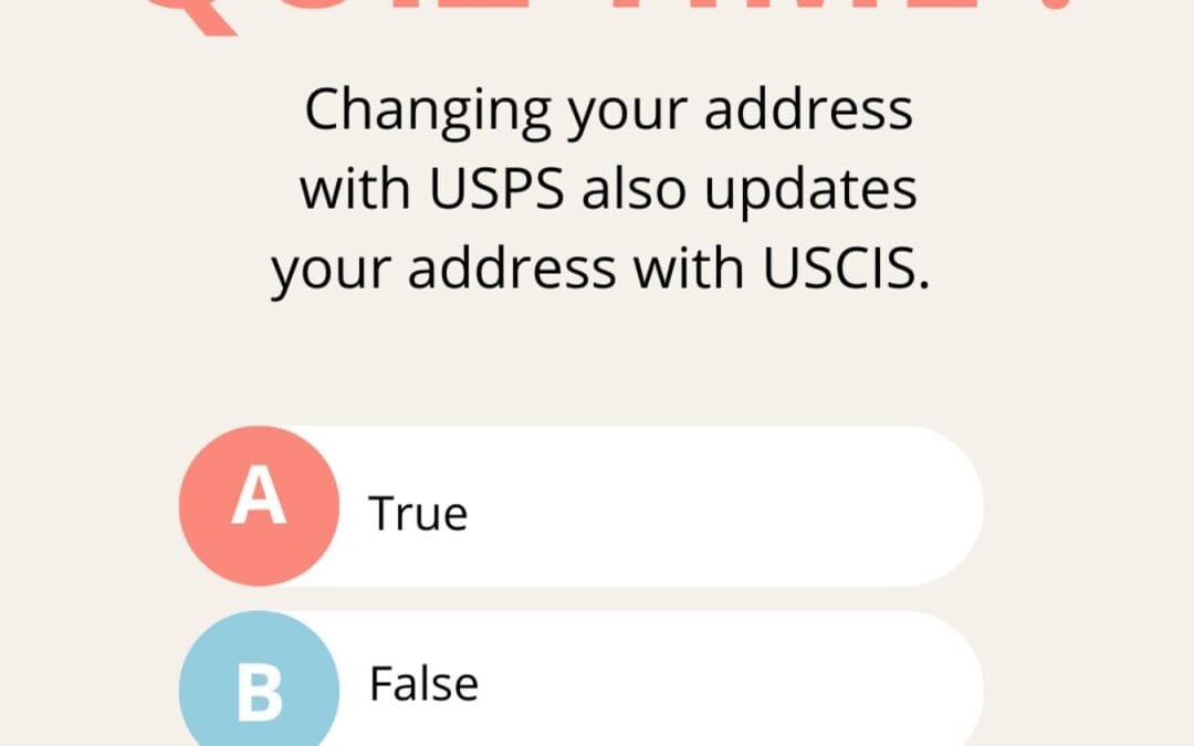 Updating your Address with USPS