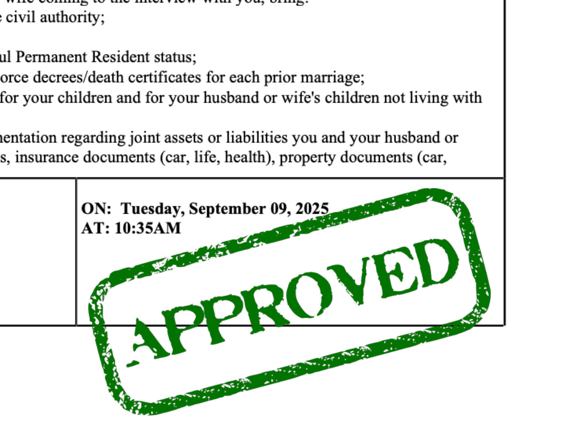 Fastest Green Card Interview – Just 5 Minutes!