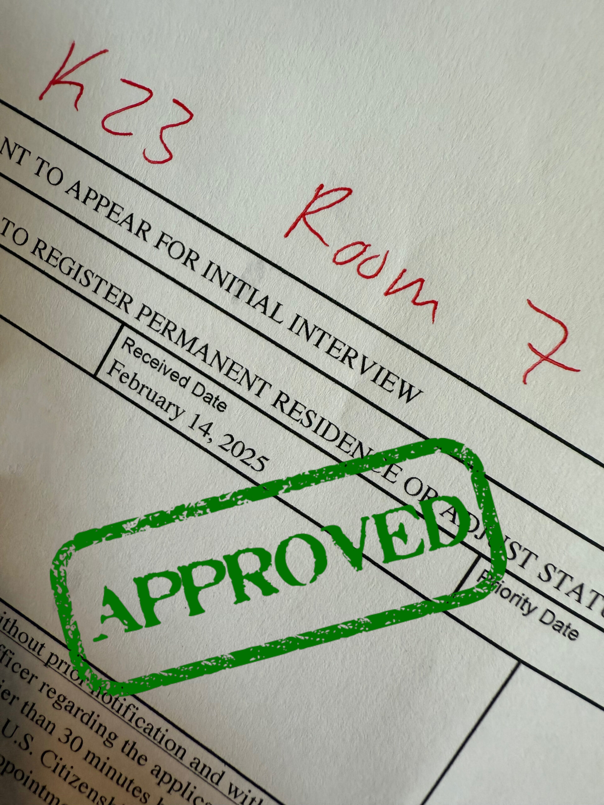 Fastest Green Card Interview Yet – Just 7 Minutes!