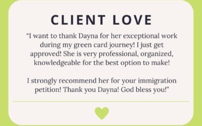 Green Card Lawyer 5-Star Review