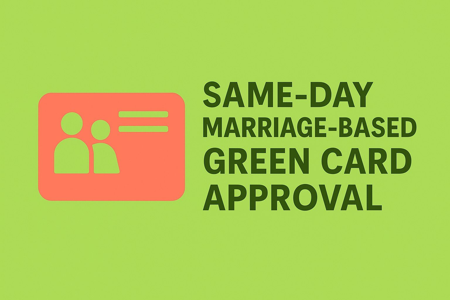 Same-Day Green Card Approval! Same-Day Green Card Approval at USCIS Lawrence Field Office