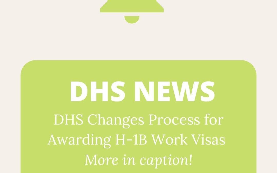 H-1B Work Visa Selection Process