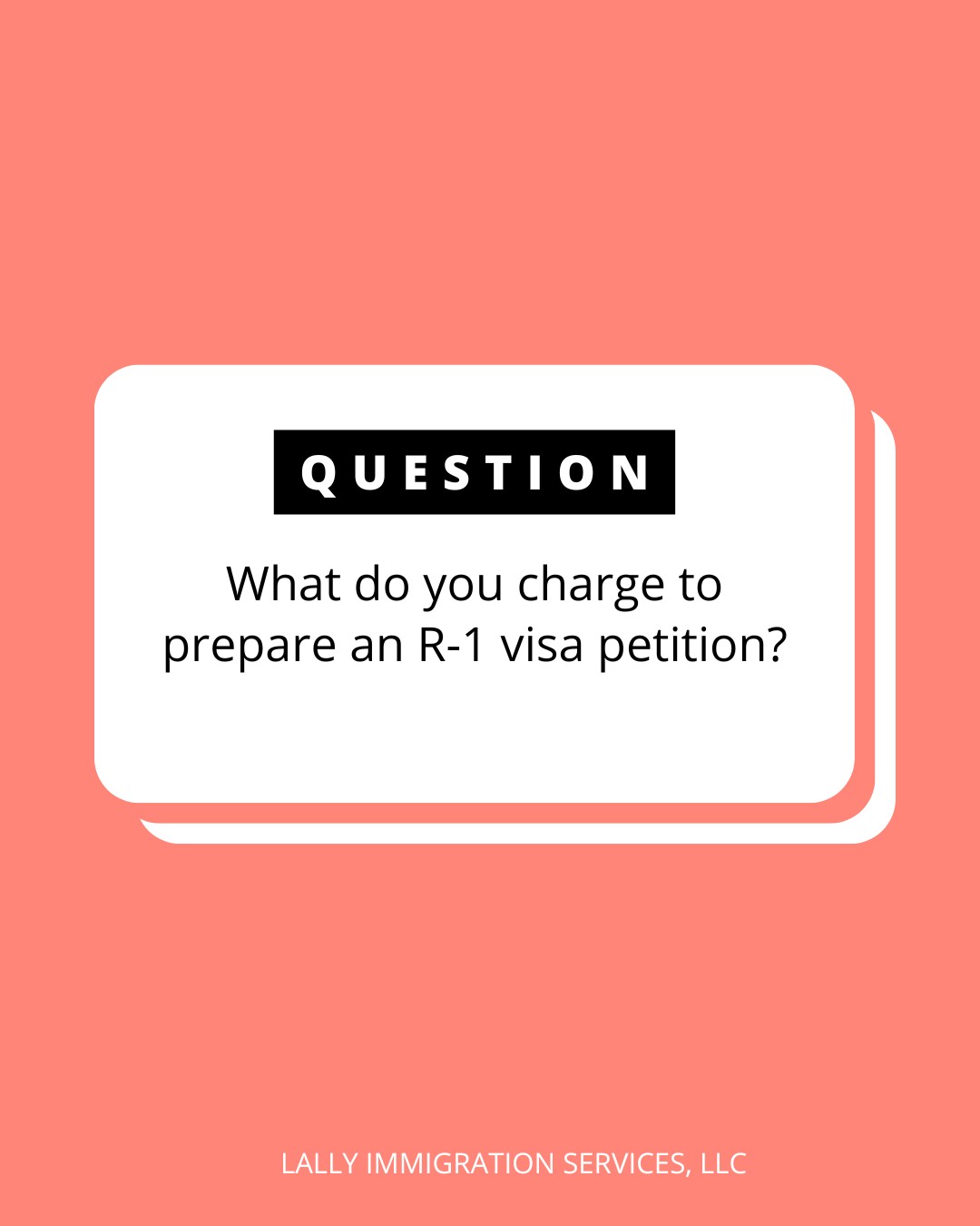 Assistance Filing R-1 Visa Petition