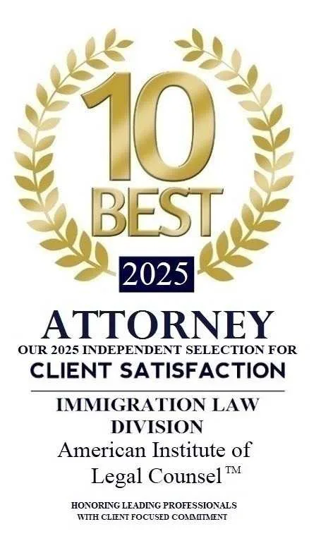 best immigration attorney 2025 award