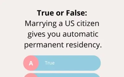 Permanent Residency True or False