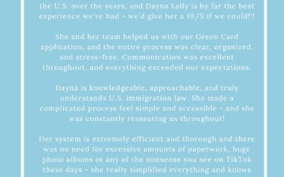 5-Star Lawyer Review: O-1B Visa