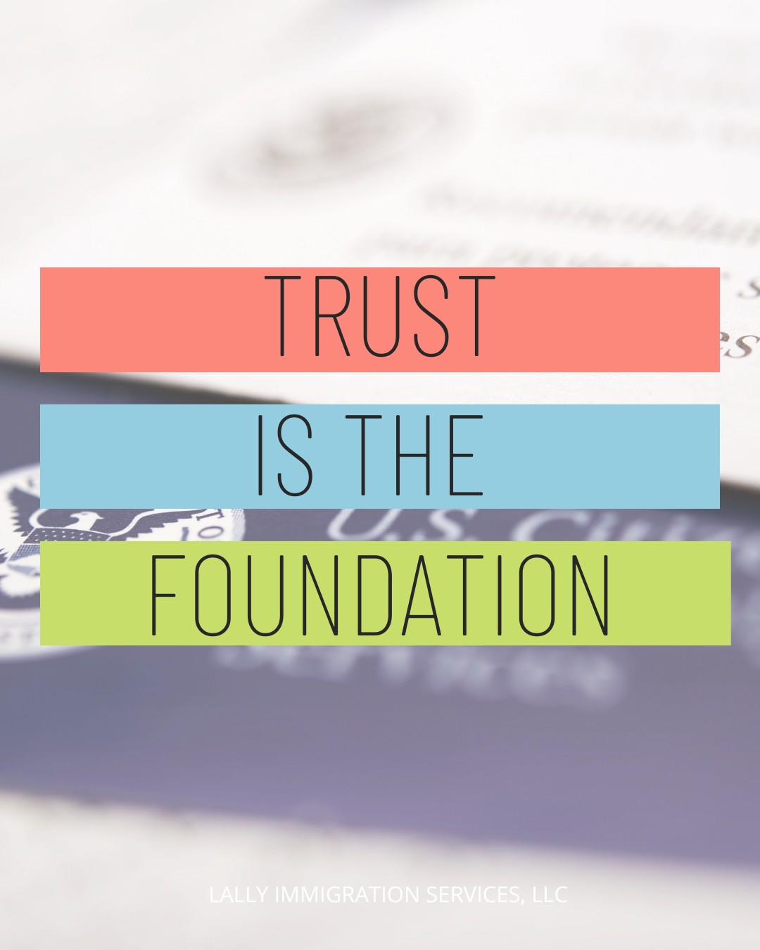 Trust is the Foundation