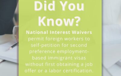 What is a National Interest Waiver?