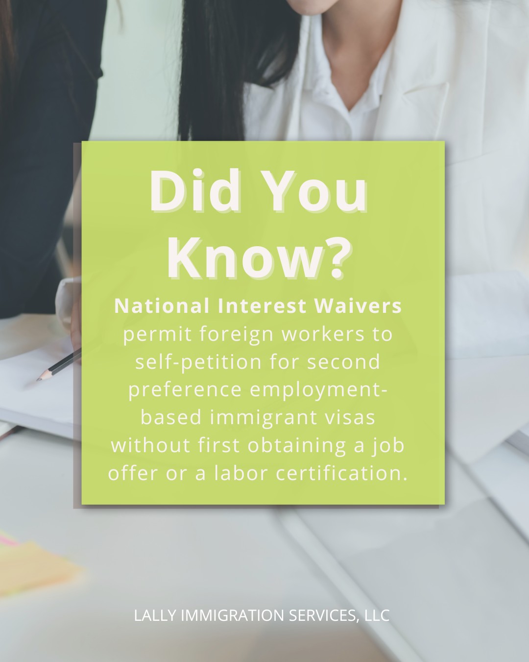 What is a National Interest Waiver?