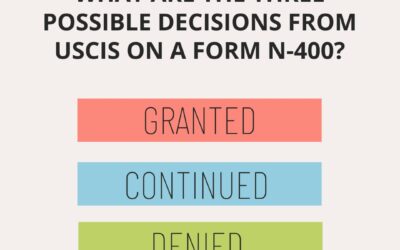 Form N-400 Decisions Explained